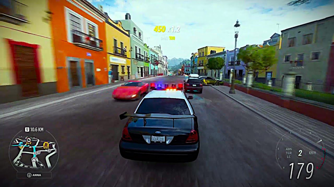Forza Horizon 5 / Fastest cop gameplay / Ford Crown Victoria police interceptor