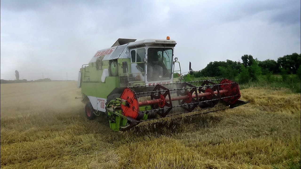 Claas Dominator 106 Pure Sound 2018 Barley Harvest