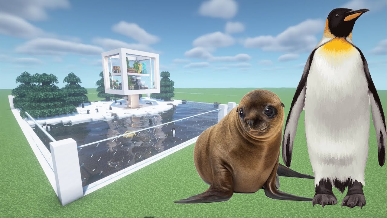 How To Make a Penguin and Seal Farm in Minecraft PE