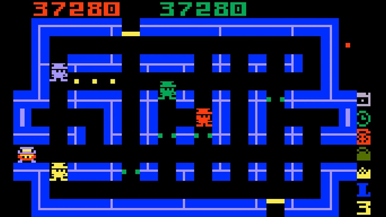 Intellivision Longplay [008] Lock 'N' Chase