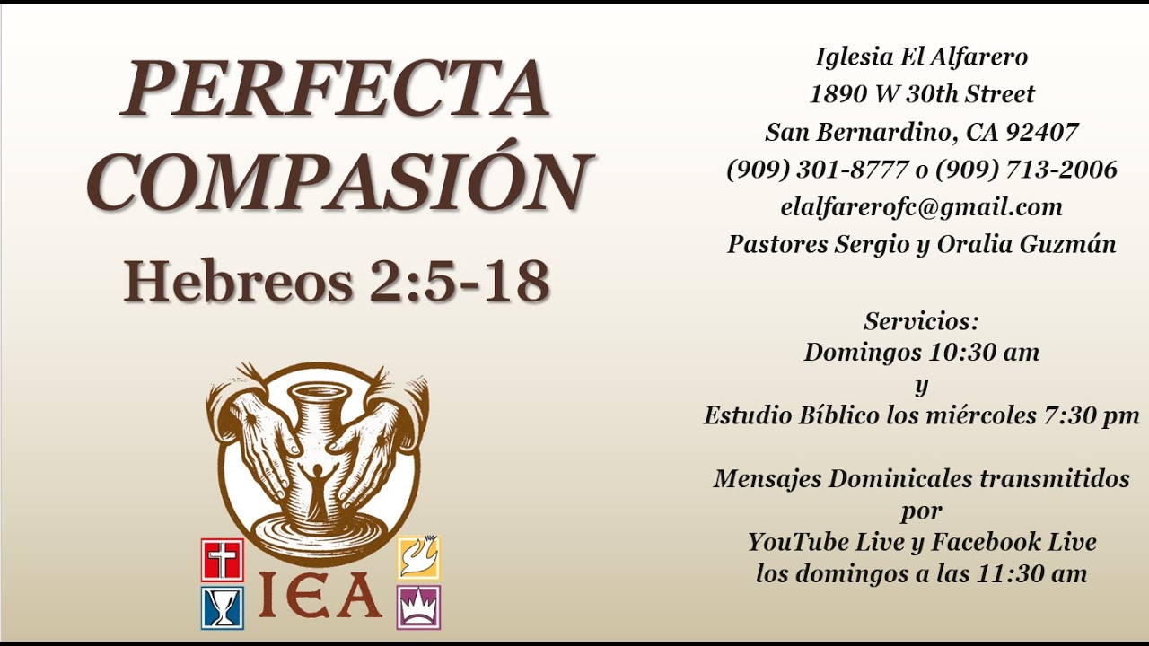 COMPASIÓN PERFECTA - HEBREOS 2:5-18