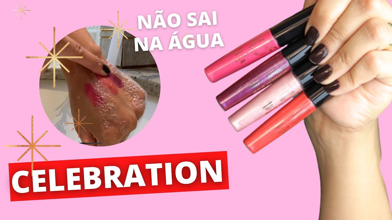 DICA DE BATOM PARA AS FESTAS DE FIM DE ANO [NÃO SAI NA ÁGUA]