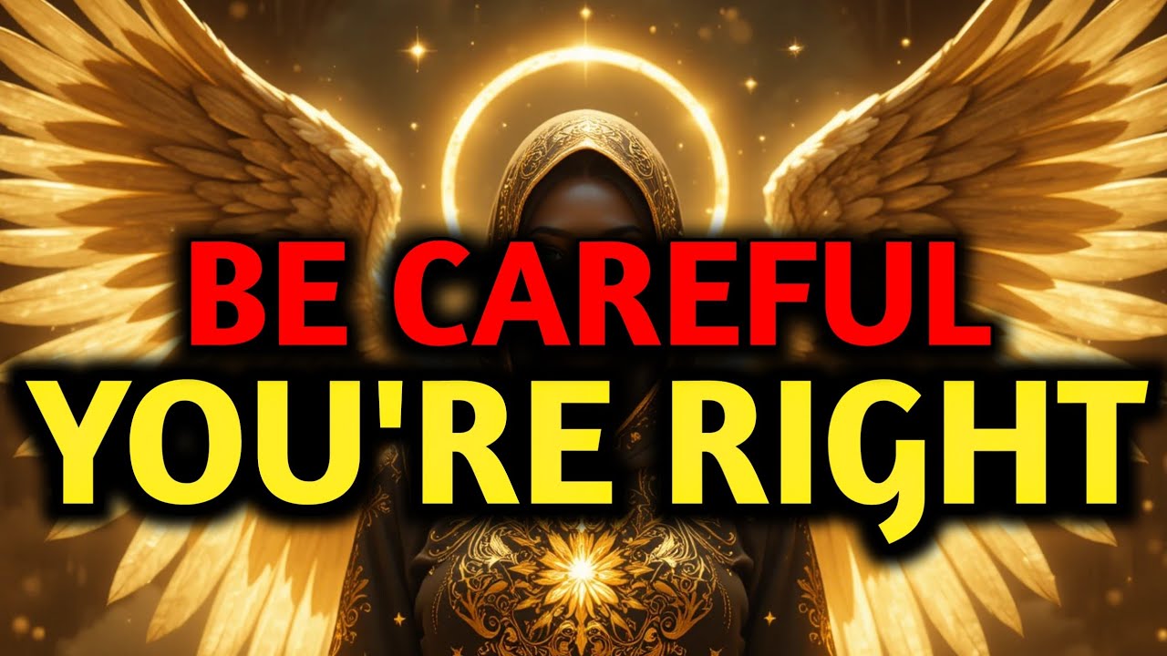 CHOSEN ONE, BE CAREFUL — YOU’RE RIGHT. GOD IS CONFIRMING WHAT YOU SENSED.