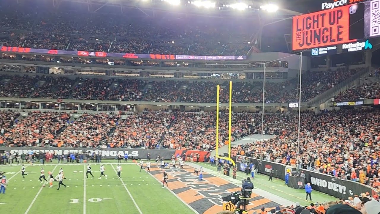 Ravens take the field at Paycor Stadium for Wildcard game against Bengals (January 15th, 2023)