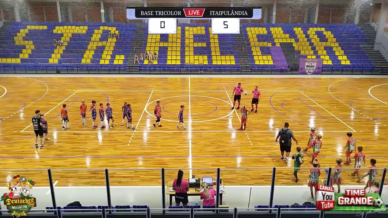PARANAENSE BASE SUB 11 BASE TRICOLOR MISSAL X AFI ITAIPULÂNDIA