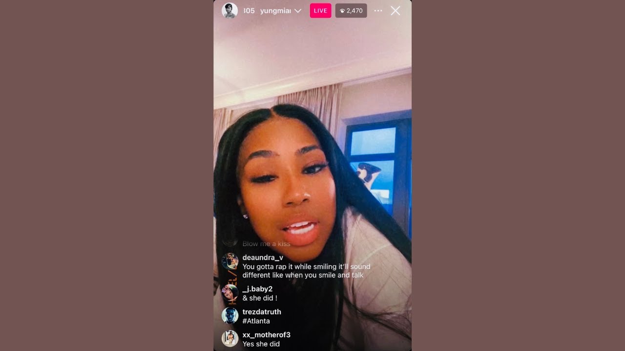 Yung Miami Instagram Live | November 13, 2024