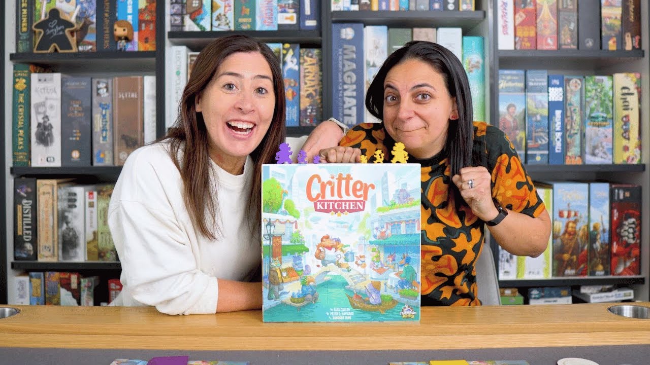 Critter Kitchen ~ an early first look & comparison to Flamecraft 👀| Board Game Preview