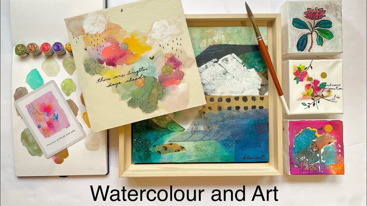 Watercolour and Art and Jewelry Inspiration.