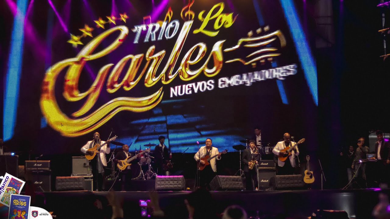 Trío LOS GARLES Los Nuevos Embajadores🎸Onomástico Pasto 2025