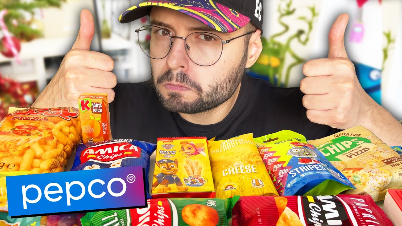 Am mancat TOATE SNACK-URILE de la PEPCO *IEFTINE*