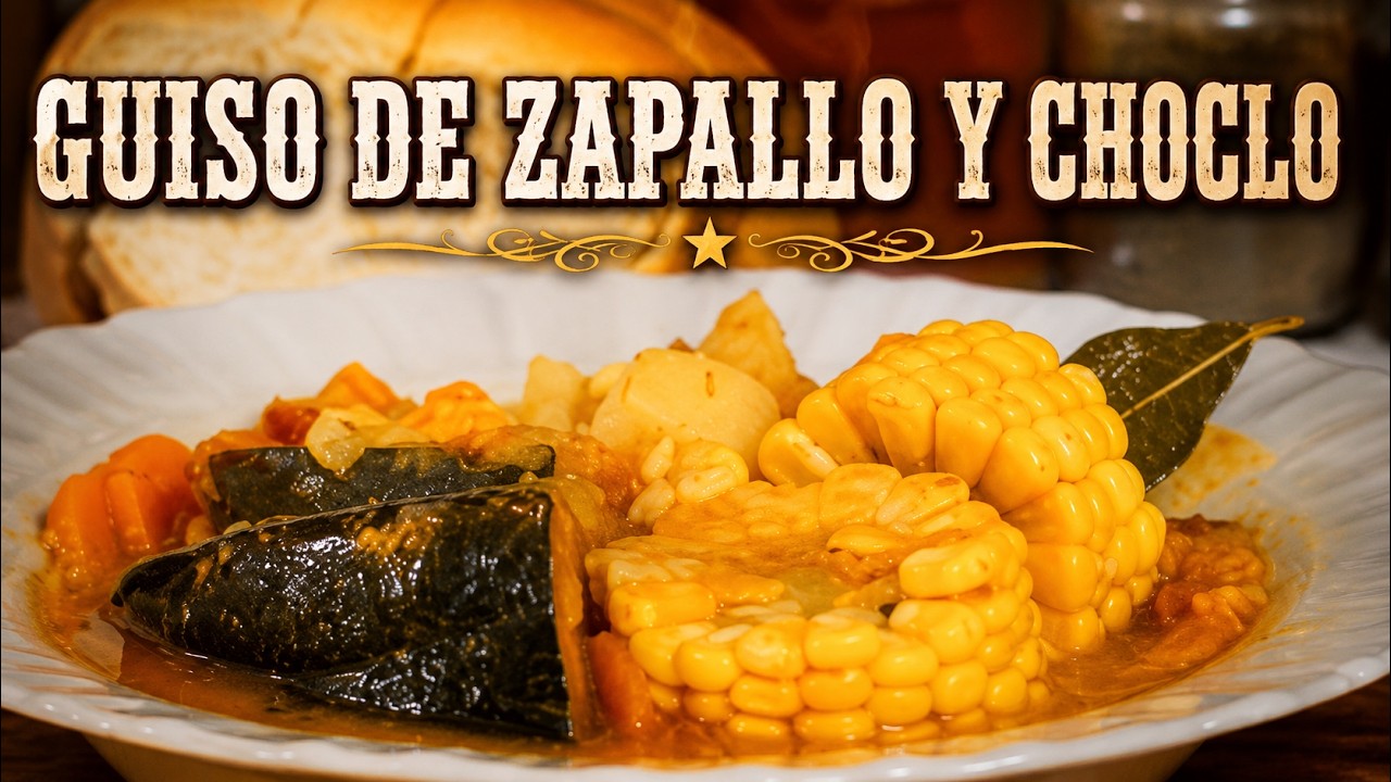 🌽🔥 Guiso de zapallo y choclo: receta fácil, rendidora y bien de campo 🍲🌾  #RecetasDeCampo