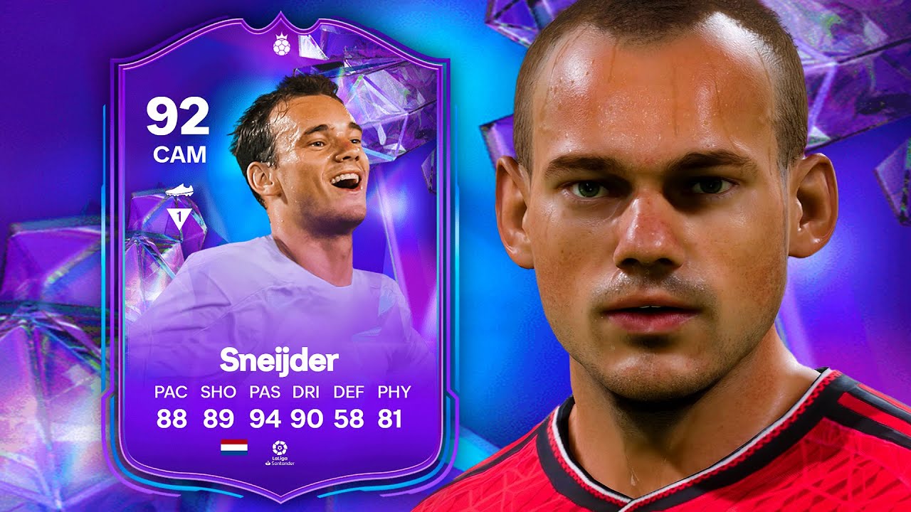 92 Fantasy Hero Sneijder Player Review - EA FC 24
