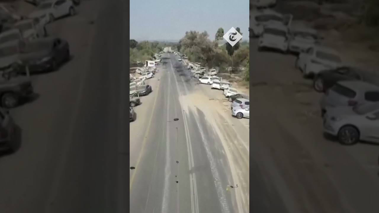 Israel: Destruction shows aftermath of rave festival attack