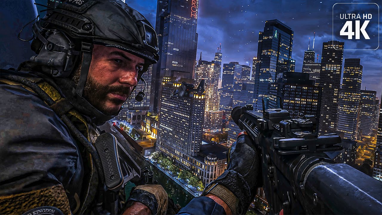 TF-141 / Marsoc Marines｜Теракты в Чикаго｜Modern Warfare 2｜2022｜Концовка｜4K