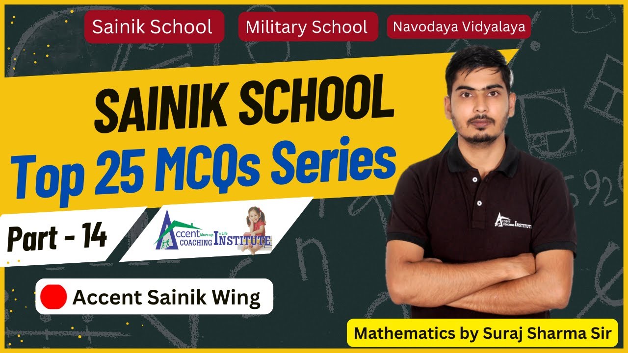 Sainik School Maths | Sainik School Online Coaching | Sainik School Maths By Best Teacher Suraj Sir