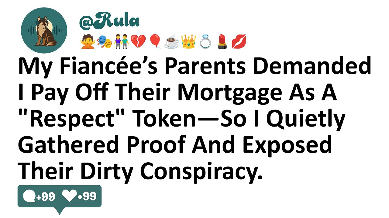 My Fiancée’s Parents Demanded I Pay Off Their Mortgage As A 