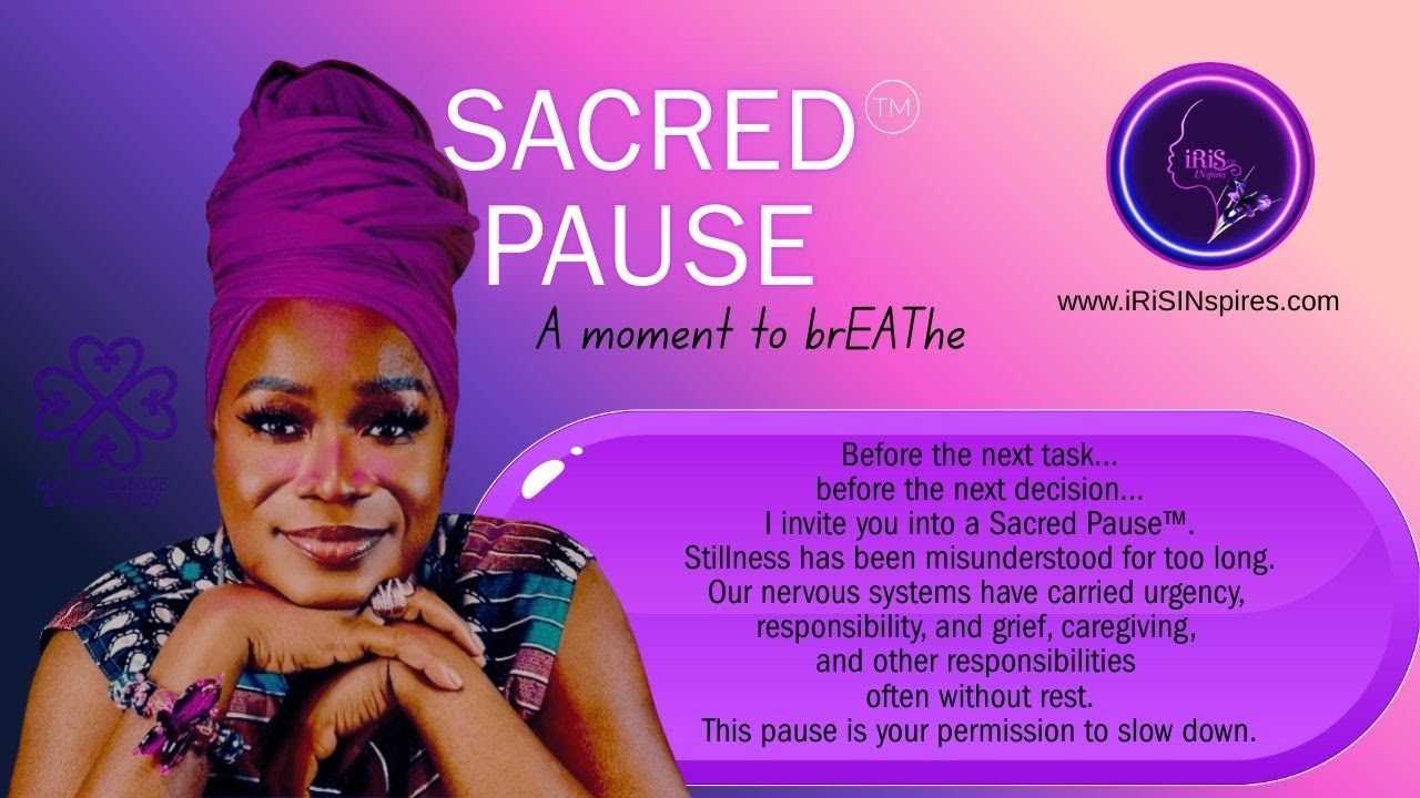 Sacred Pause™ | Week 2 Toxic vs. Healthy Resilience: The Body Remembers👍🏽, 👆🏽, 🔔