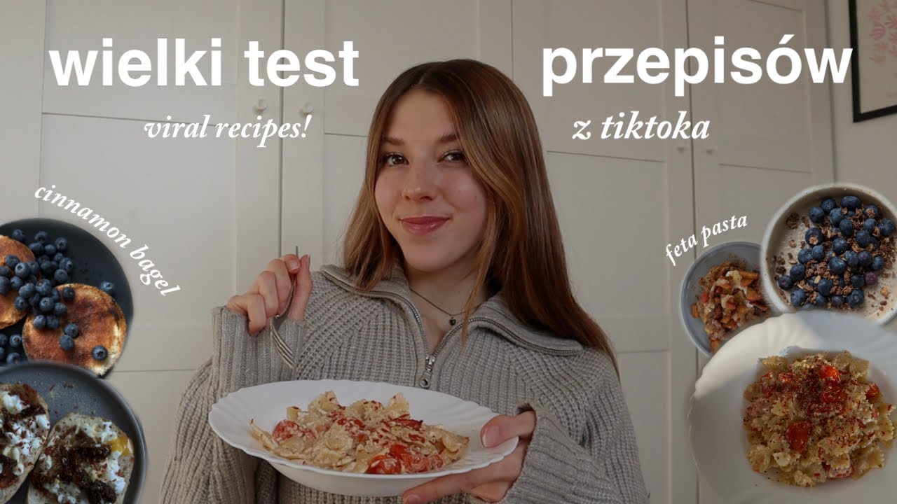 testuję VIRALOWE PRZEPISY z tiktoka (żebyś ty nie musiał)