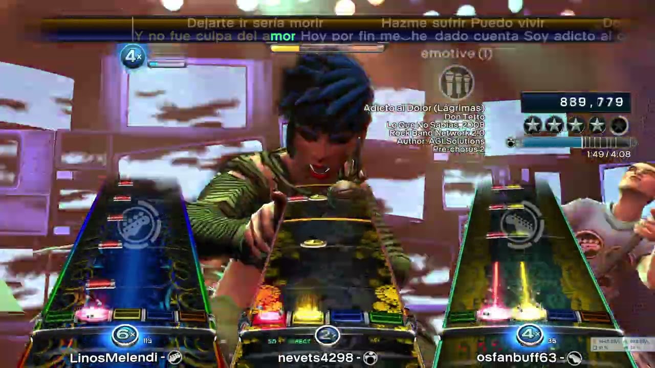 Adicto al Dolor (2008) by Don Tetto - Band Ones Rock Band 3 Deluxe RPCS3