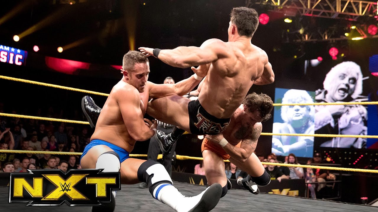 TM-61 vs. Tino Sabbatelli & Riddick Moss - Dusty Rhodes Classic 1st Round: WWE NXT, Oct. 12, 2016