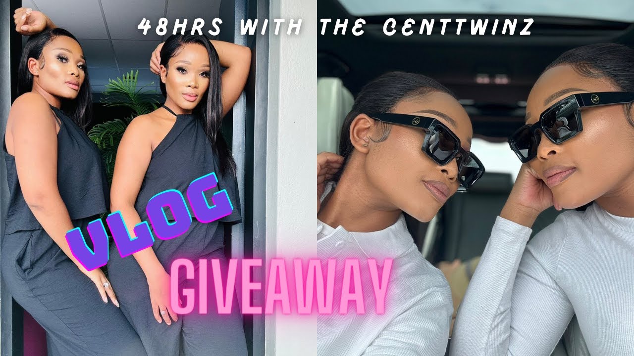 GIVEAWAY VLOG | New Hair and Sunglasses | BTS of our Photoshoot and Live Video