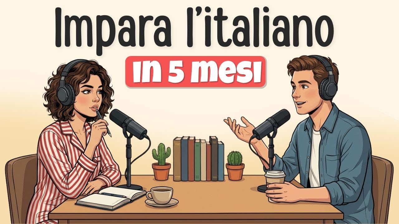 How I Learned Italian in 5 Months | Italian Podcast for Easy Conversation