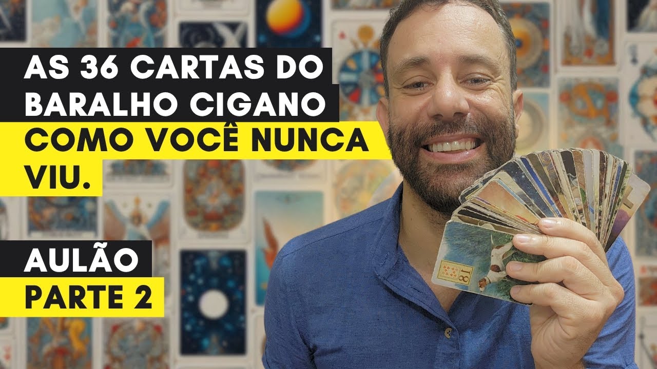 [AULÃO] As 36 Cartas do Baralho Cigano/Lenormand Como Você Nunca Viu – Parte 2 (Cartas 13 a 24)
