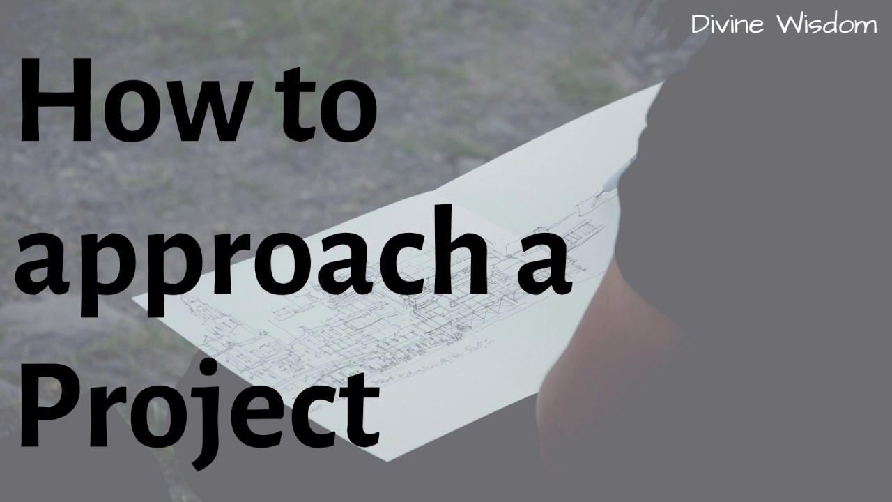 Abraham Hicks - How to work on a project