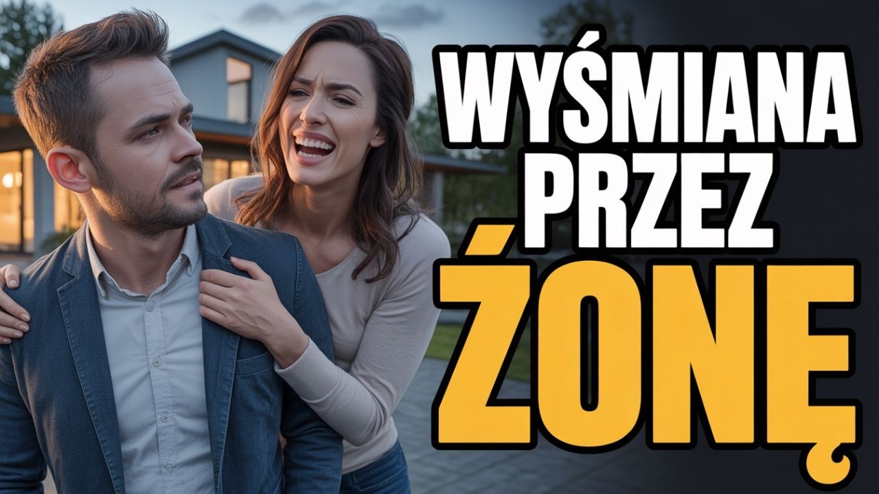 Wyśmiana przez żonę Bo jej mnie było żal!