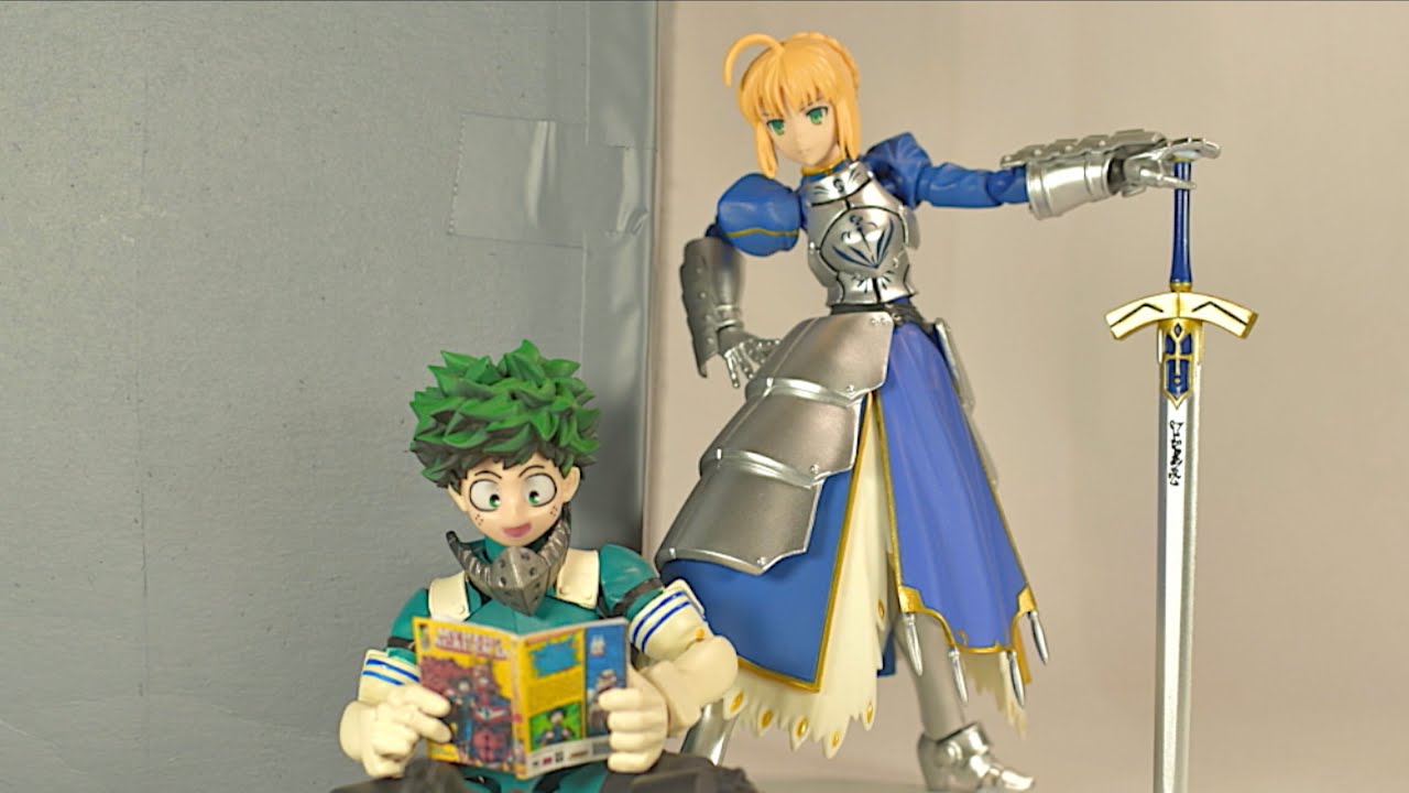 Deku & Saber Chillin' | Amazing Yamaguchi + Figma Stop Motion Short |
