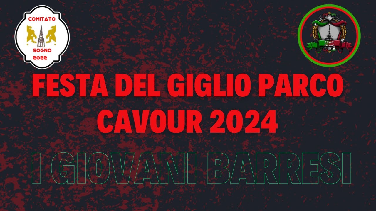 Festa del Giglio Parco Cavour 2024 [Ballata Serale] Paranza I Giovani Barresi💚❤️