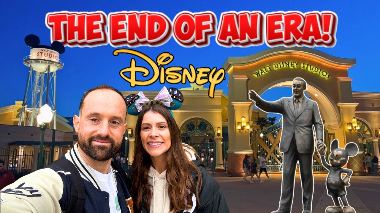 LAST CHANCE! Saying Goodbye to Walt Disney Studios Park Forever 😭 (Day 2 Vlog)