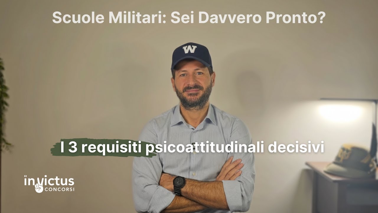 Concorso Scuole Militari: i 3 Requisiti Psicoattitudinali per l’Ammissione