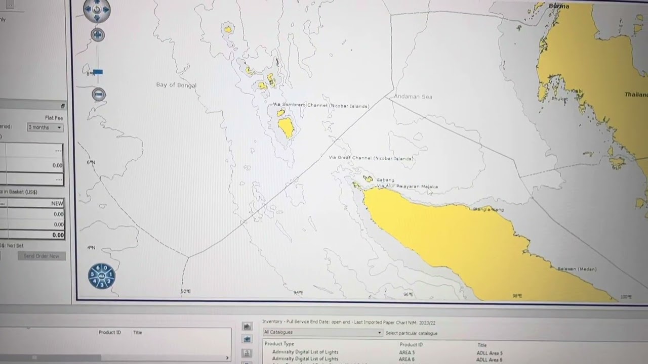 ECDIS/Update/Chart browser