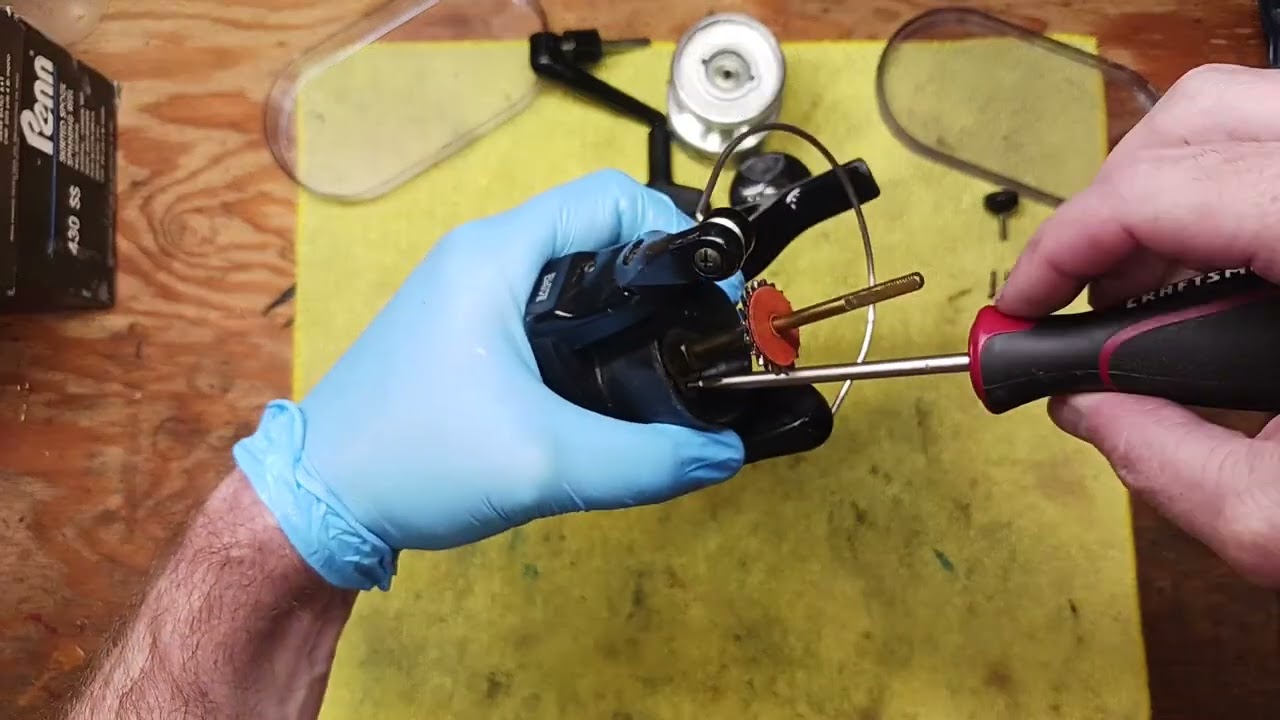 Mitchell Riptide 70 Ball Bearing Saltwater Spinning Reel Disassembly Service