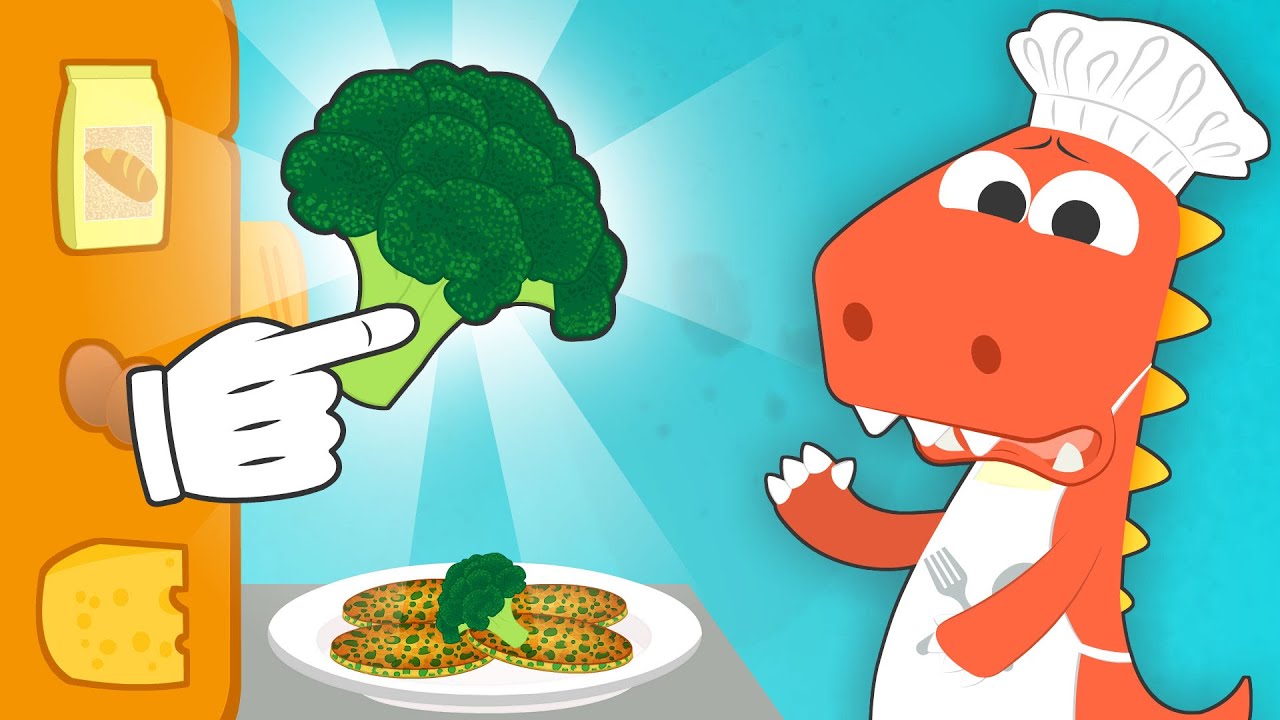 Learn with Eddie 🥦🍪 How to cook broccoli cookies