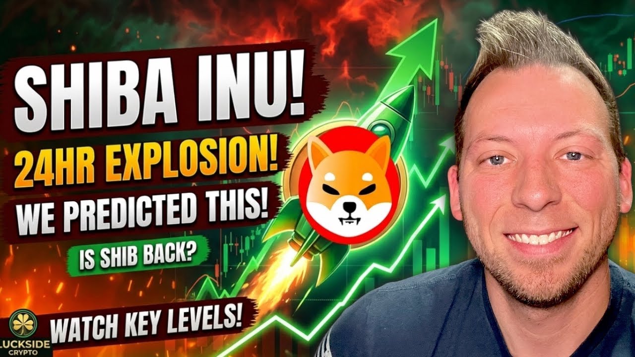 SHIBA INU &mdash; Мы это предсказали! Взрывной рост SHIB за 24 часа! Вернулся ли SHIB и надолго ли это?!