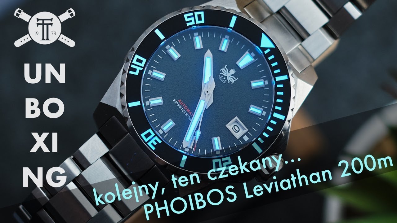 vlogowo - ten nowy Phoibos [unboxing] Phoibos Leviathan 200M 40mm