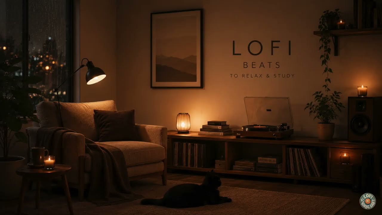 Late Night Lofi 🌙 Relaxing Chill Beats for Sleep, Stress Relief & Quiet Nights