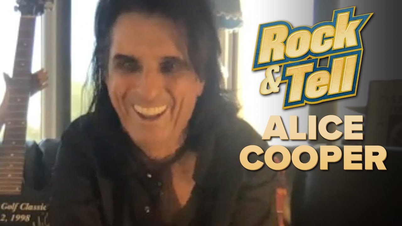 Alice Cooper Shows Off His Rock & Roll Memorabilia | Rock & Tell