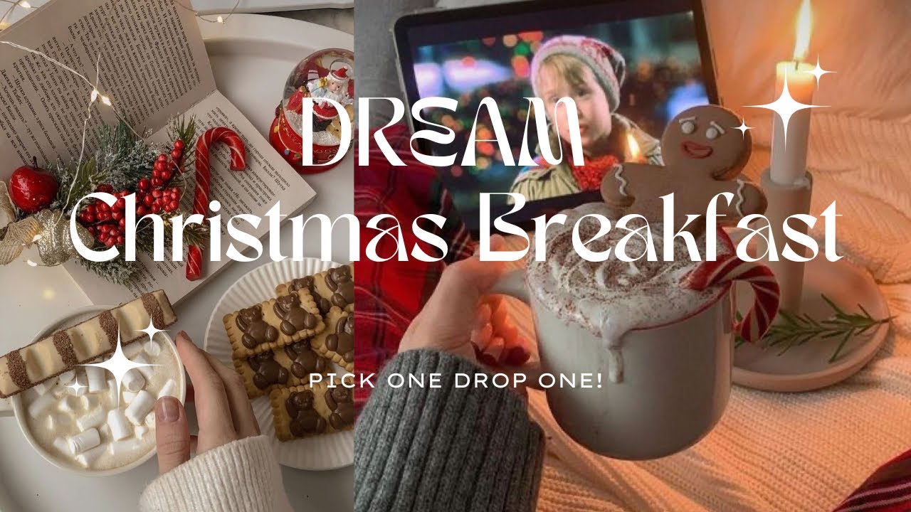 Pick One, Drop One: Christmas Breakfast Edition 🎅✨