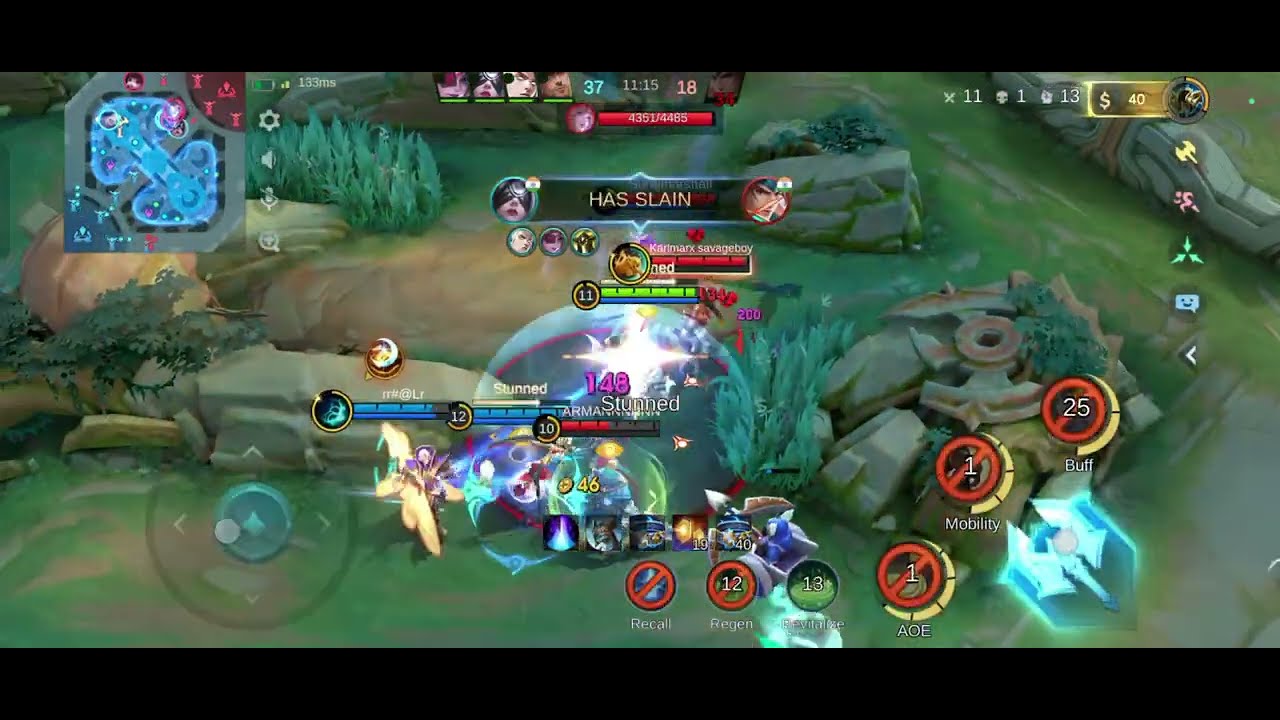 Win mova legend gamplay YouTube Grandmaster lobi 