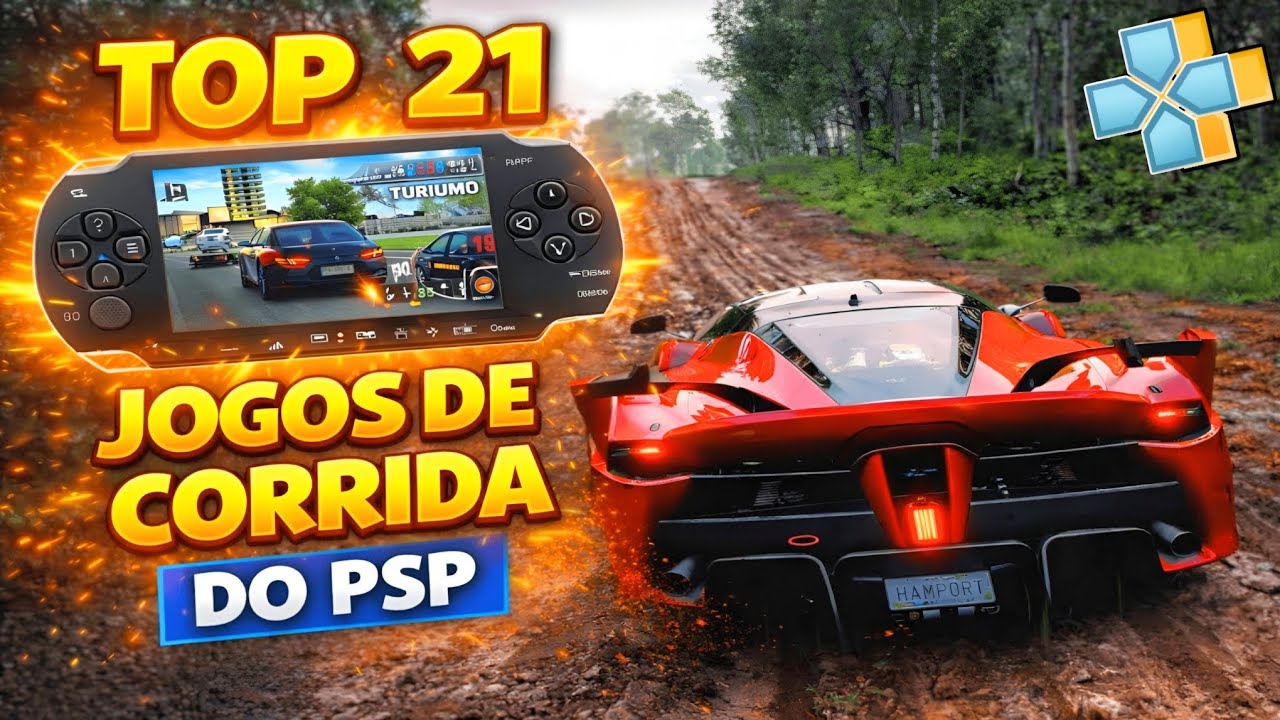 Melhores JOGOS DE CORRIDA DE PSP 2026!🔥 