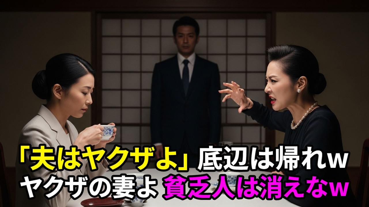 割烹で「夫はヤクザよ」と女が嘲笑 ──私の正体を知った瞬間、全てが終わった【スカッとする話】