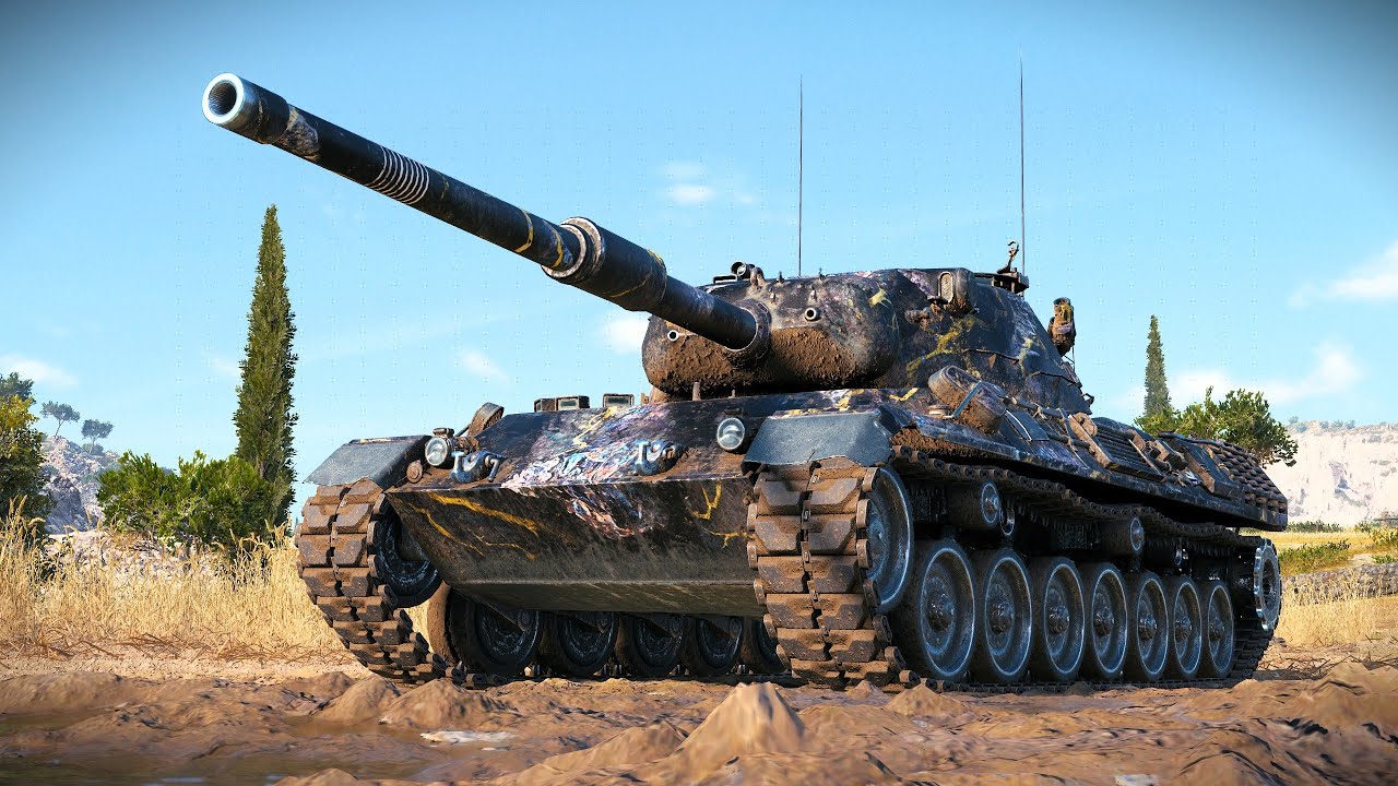 Leopard 1: Один За Другим, Кровожадные Враги Падают - World of Tanks