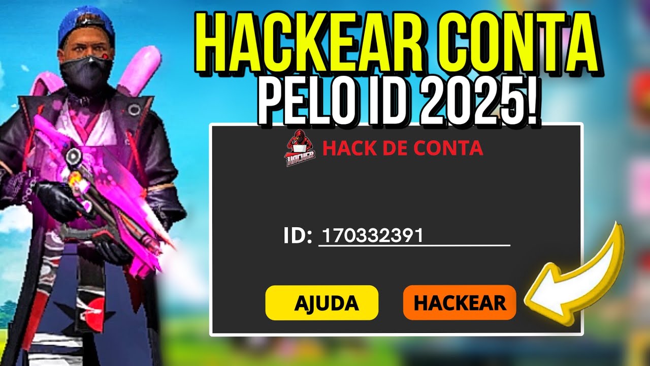 COMO H4CKEAR CONTA DE FREE FIRE PELO ID ATUALIZADO 2025!!