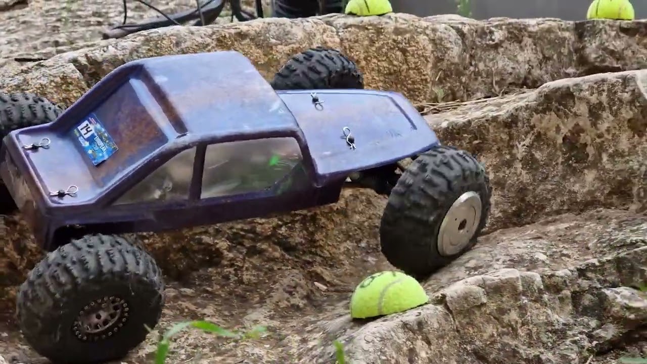 RC 1a Copa Cataluña de crawler Xtreme 4x4 trial 2023 ( Gélida ) BCN Rockcat crawling 2 Parte