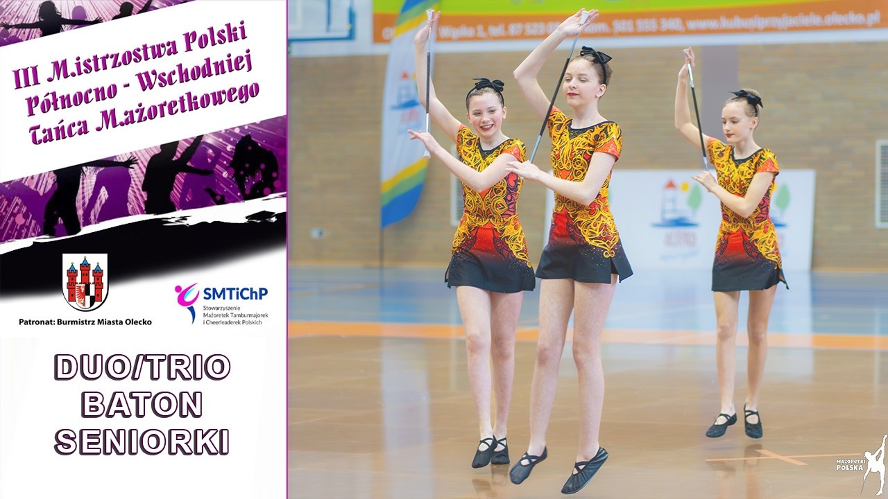 DUO/TRIO BATON SENIORKI - AS - KNYSZYN - SMTiChP / Olecko 2024 | PL - OL101