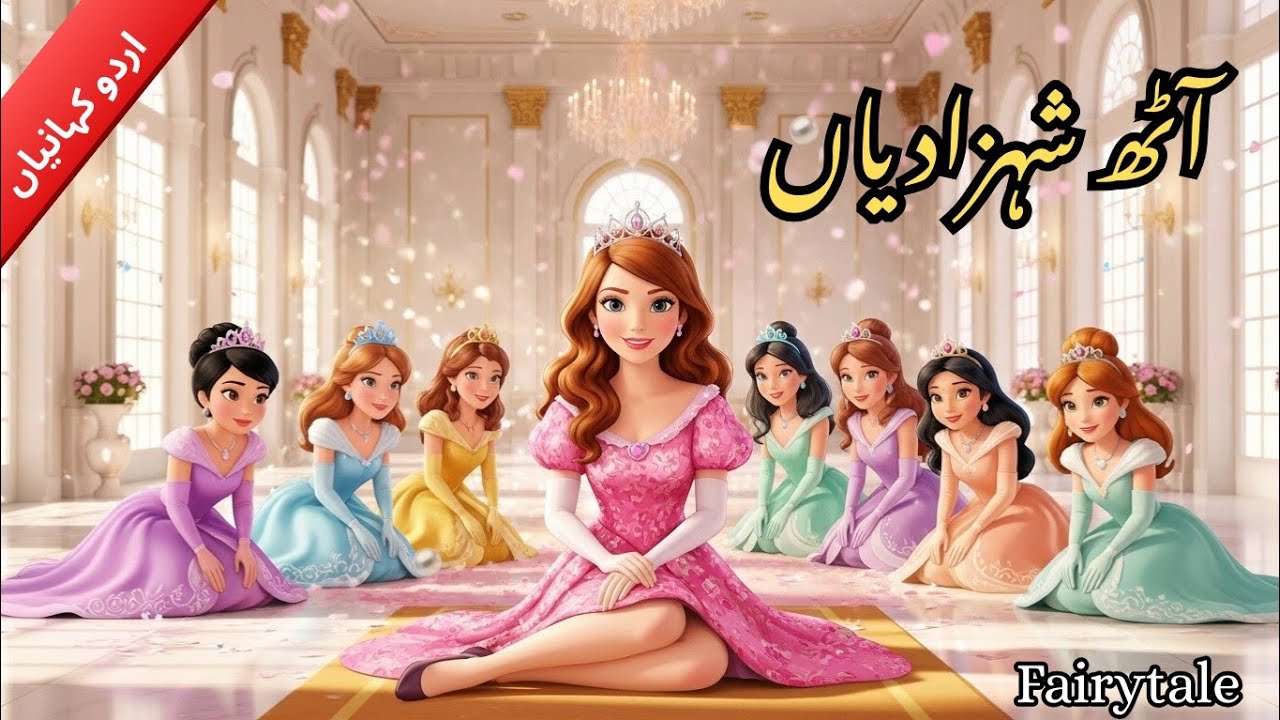 Eight Princess | Cursed Princess Story | Urdu Fairy tale | Urdu Story | Urdu Hindi Movie | Fairytale