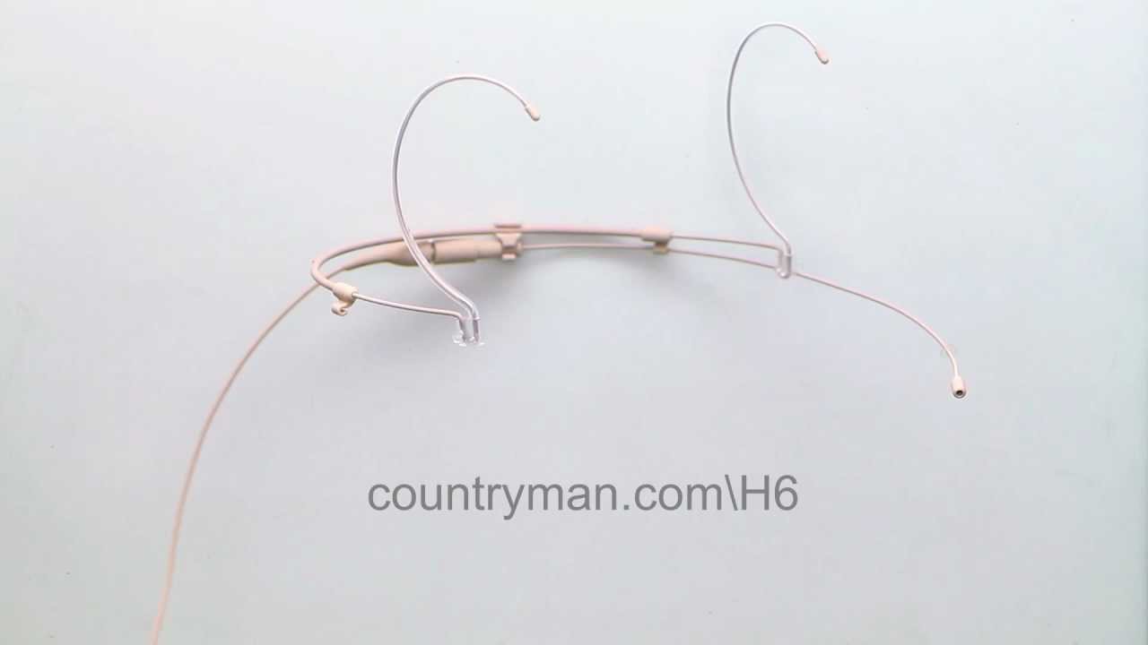 Countryman Associates - H6 Headset Water Resistance